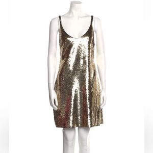Michael Michael Kors Gold Sequin Dress